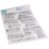 Marianne Design Clear Stamps Vier de Liefde NL (CS1165)