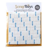 ScrapBoys 3D Foam 2mm Cubes 1x1cm - Gray (200pcs) (SB-05) (DISCONTINUED)