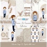 Papers For You Sueños De Comunión Niño Pelirrojo Scrap Paper Pack (12pcs) (PFY-13439) (DISCONTINUED)
