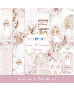 Papers For You Sueños De Comunión Niña Rubia Scrap Paper Pack (12pcs) (PFY-13366) (DISCONTINUED) Papers For You Sueños De Comunión Niña Rubia Scrap Paper Pack (12pcs) (PFY-13366) (DISCONTINUED)