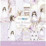Papers For You Sueños De Comunión Niña Morena Scrap Paper Pack (12pcs) (PFY-13381) (DISCONTINUED)