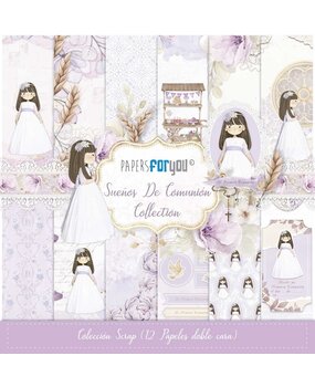 Papers For You Sueños De Comunión Niña Morena Scrap Paper Pack (12pcs) (PFY-13381) (DISCONTINUED) Papers For You Sueños De Comunión Niña Morena Scrap Paper Pack (12pcs) (PFY-13381) (DISCONTINUED)