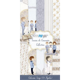Papers For You Sueños De Comunión Niños Slim Scrap Paper Pack (14pcs) (PFY-13461) (DISCONTINUED)