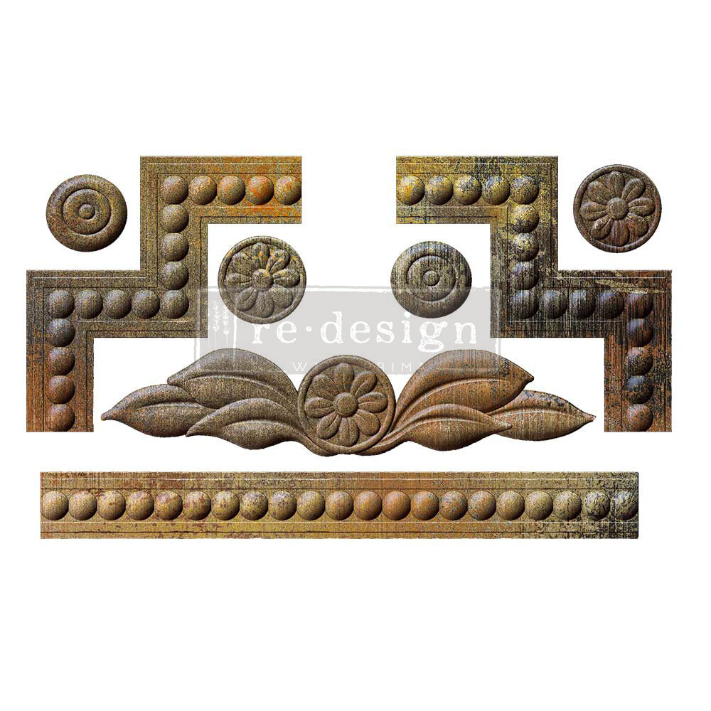 Re-Design with Prima Annie Sloan Swedish Posy 5x8 Inch Decor Mould (670221) (DISCONTINUED) Re-Design with Prima Annie Sloan Swedish Posy 5x8 Inch Decor Mould (670221) (DISCONTINUED)