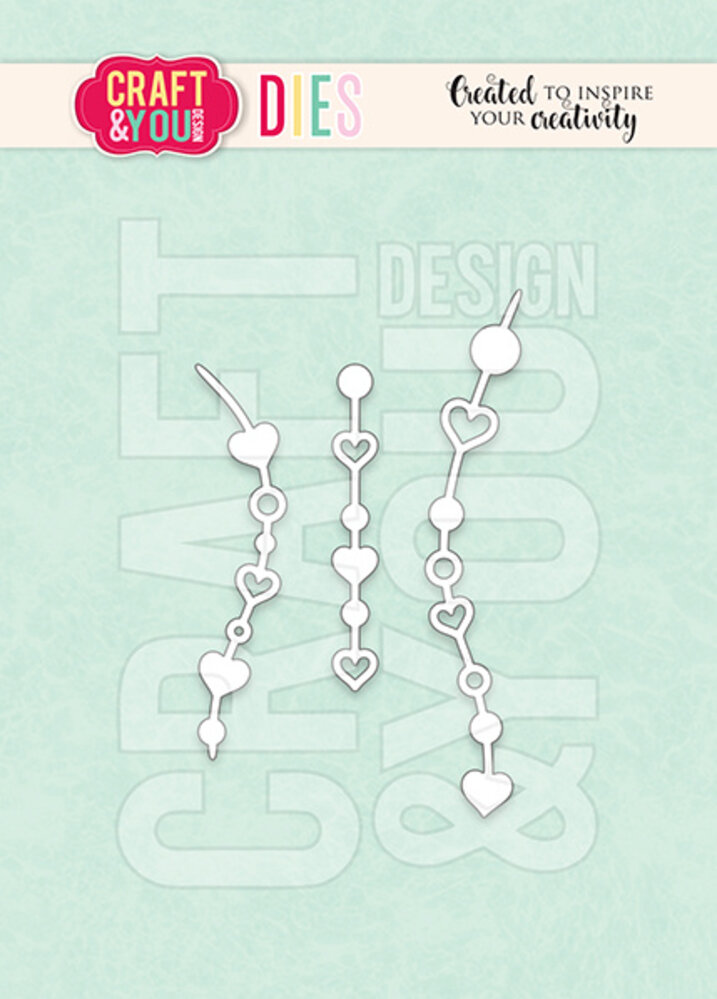 Craft & You Design Decorative Hanging Strips 1 Dies (CW283) (DISCONTINUED)