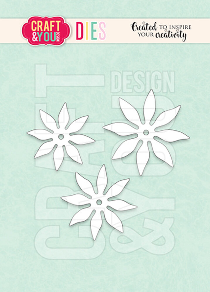 Craft & You Design Magda's Sunflower Dies (CW280) (DISCONTINUED)