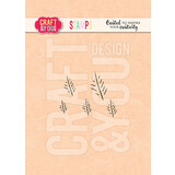 Craft & You Design Flower Stamens Stamps (CS036) (DISCONTINUED)