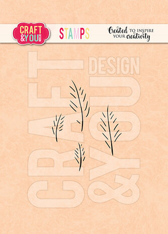 Craft & You Design Leaves Veins Stamps (CS037) (DISCONTINUED)