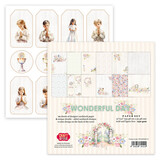 Craft & You Design Wonderful Day 12x12 Inch Paper Set 250gsm (12sheets) (CPS-WON30-12) (DISCONTINUED)