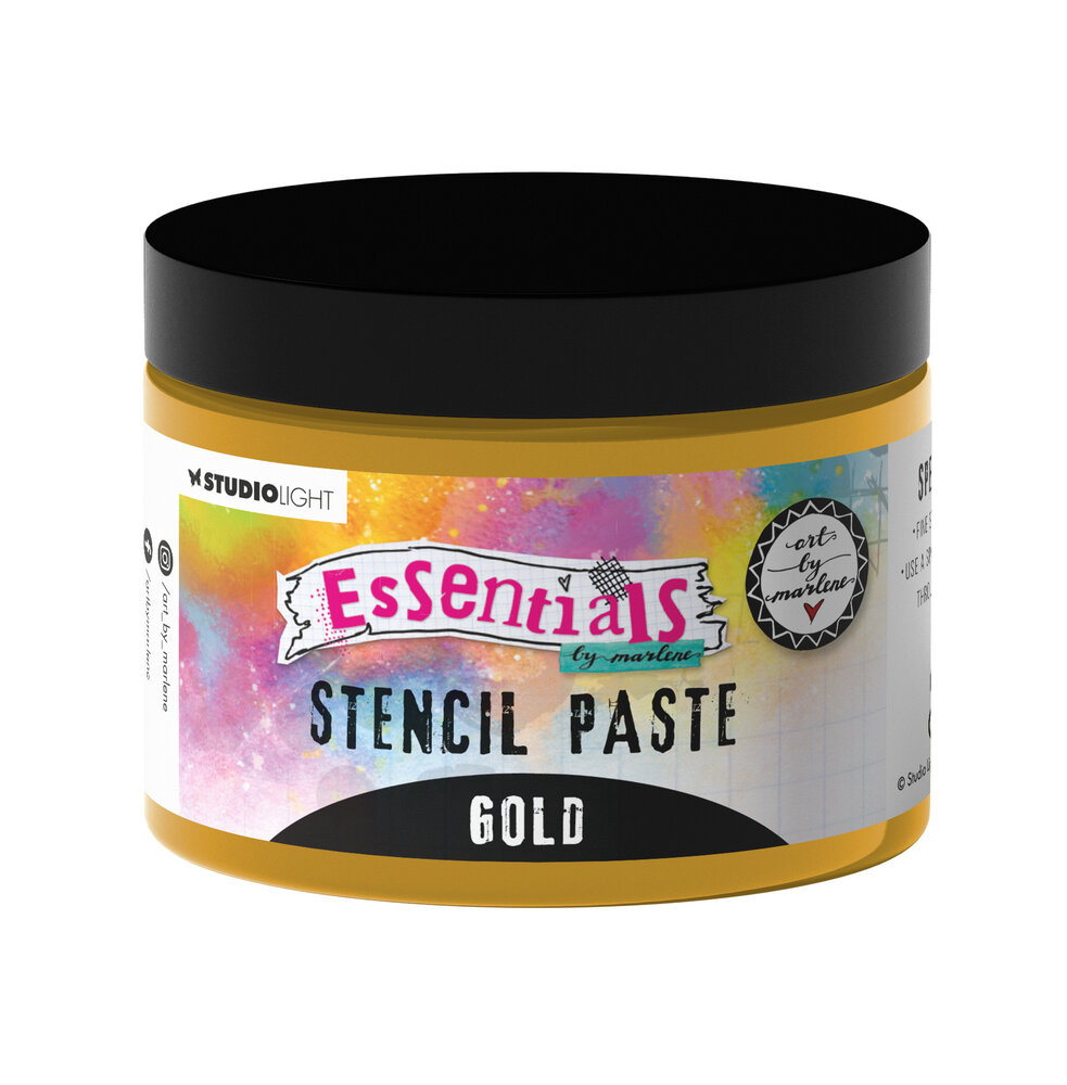 Art By Marlene Gold Metallic Essentials Stencil Paste (ABM-ES-PASTE03) (BASIC) Art By Marlene Gold Metallic Essentials Stencil Paste (ABM-ES-PASTE03) (BASIC)