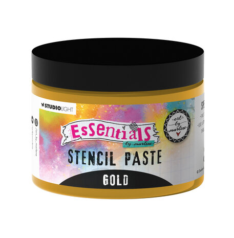 Art By Marlene Gold Metallic Essentials Stencil Paste (ABM-ES-PASTE03) (BASIC) Art By Marlene Gold Metallic Essentials Stencil Paste (ABM-ES-PASTE03) (BASIC)