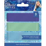 Crafter's Companion Enchanted Ocean Seam Binding Ribbon (3pcs) (S-EO-SBR) (DISCONTINUED)