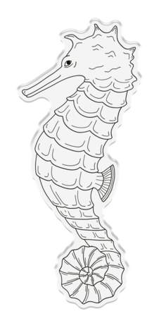Crafter's Companion Enchanted Ocean Stamp & Die Handsome Sea Horse (S-EO-STD-HASH) Crafter's Companion Enchanted Ocean Stamp & Die Handsome Sea Horse (S-EO-STD-HASH)