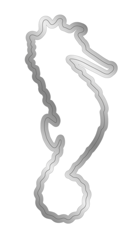 Crafter's Companion Enchanted Ocean Stamp & Die Handsome Sea Horse (S-EO-STD-HASH) Crafter's Companion Enchanted Ocean Stamp & Die Handsome Sea Horse (S-EO-STD-HASH)