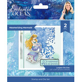 Crafter's Companion Enchanted Ocean Stamp & Die Mesmerizing Mermaid (S-EO-STD-MEME) (DISCONTINUED)