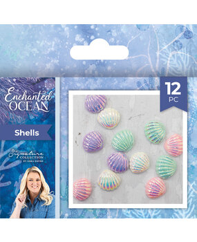 Crafter's Companion Enchanted Ocean Shells (12pcs) (S-EO-EMB-SHELL) (DISCONTINUED)