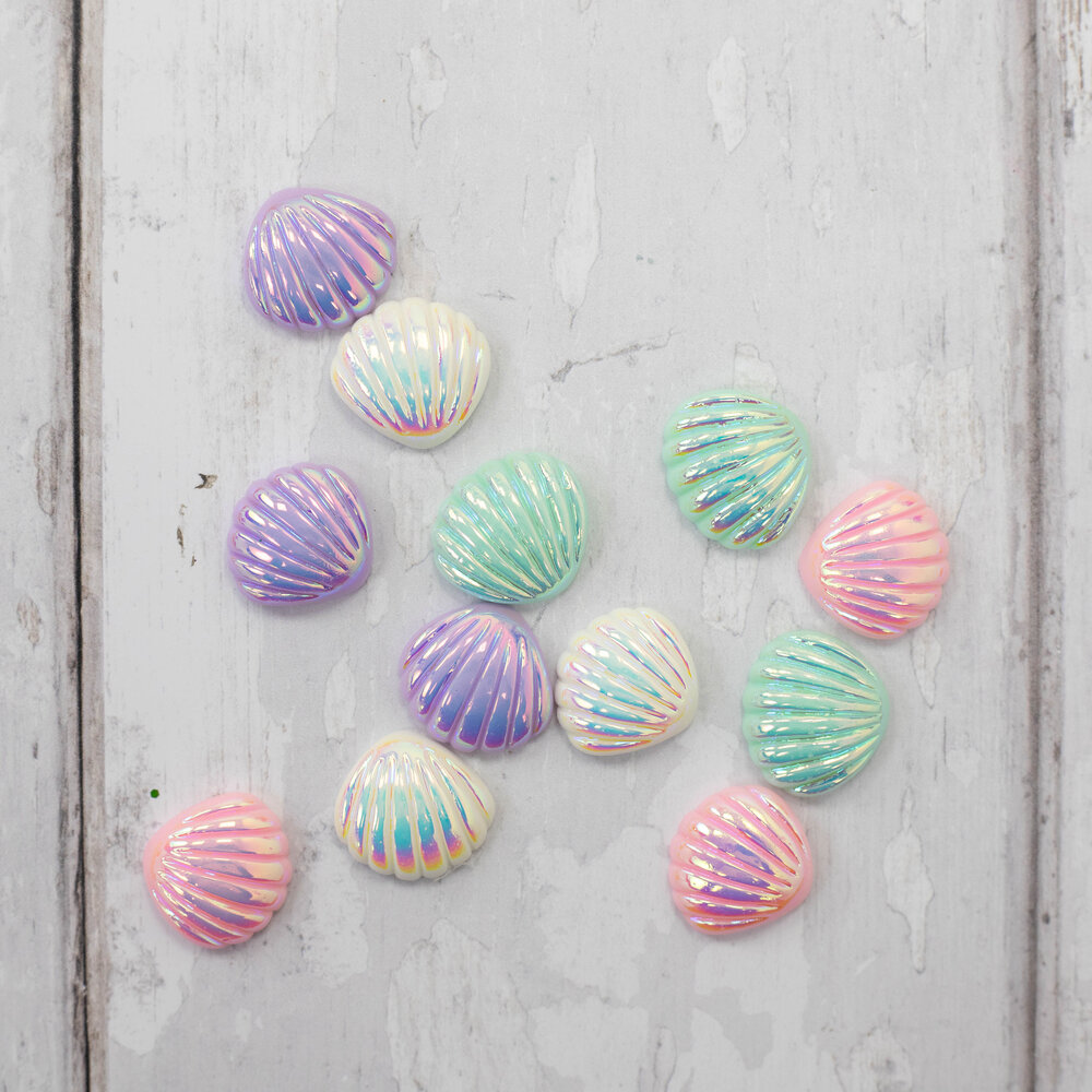Crafter's Companion Enchanted Ocean Shells (12pcs) (S-EO-EMB-SHELL) (DISCONTINUED)