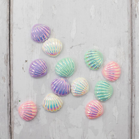 Crafter's Companion Enchanted Ocean Shells (12pcs) (S-EO-EMB-SHELL) (DISCONTINUED)