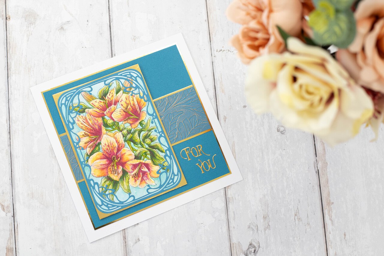 Crafter's Companion In the Frame Bold Florals Clear Stamp Luscious Lillies (SD-ITF-BF-STP-LL) (DISCONTINUED) Crafter's Companion In the Frame Bold Florals Clear Stamp Luscious Lillies (SD-ITF-BF-STP-LL) (DISCONTINUED)