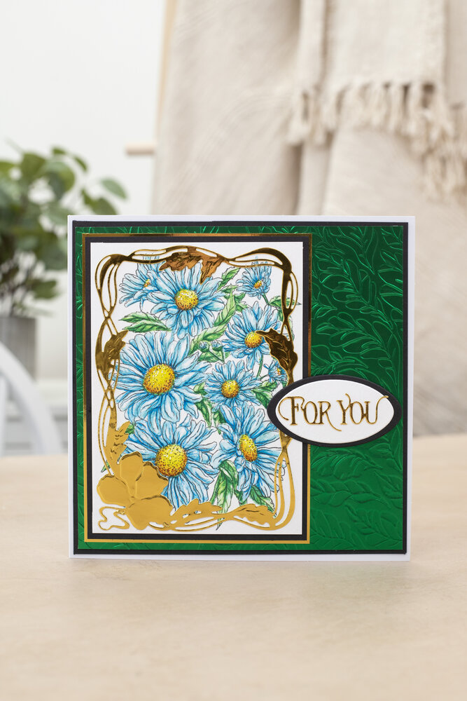 Crafter's Companion In the Frame Bold Florals Metal Die Entwined Floral Frame (SD-ITF-BF-MD-EFF) (DISCONTINUED)