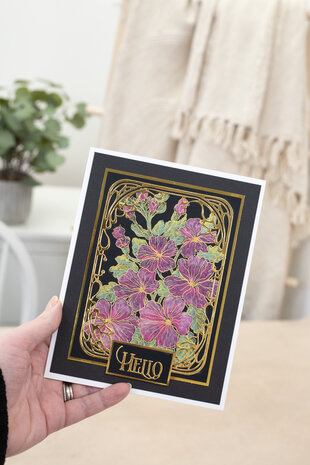 Crafter's Companion In the Frame Bold Florals Metal Die Art Nouveau Frame (SD-ITF-BF-MD-ANF) (DISCONTINUED)