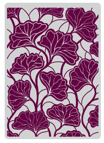 Crafter's Companion In the Frame Bold Florals 5x7 Inch Embossing Folder Ginkgo Leaves (SD-ITF-BF-EF5-GL) (DISCONTINUED) Crafter's Companion In the Frame Bold Florals 5x7 Inch Embossing Folder Ginkgo Leaves (SD-ITF-BF-EF5-GL) (DISCONTINUED)