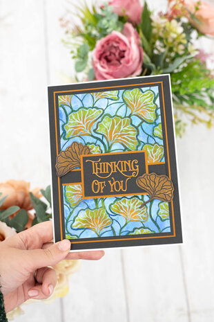 Crafter's Companion In the Frame Bold Florals 5x7 Inch Embossing Folder Ginkgo Leaves (SD-ITF-BF-EF5-GL) (DISCONTINUED) Crafter's Companion In the Frame Bold Florals 5x7 Inch Embossing Folder Ginkgo Leaves (SD-ITF-BF-EF5-GL) (DISCONTINUED)