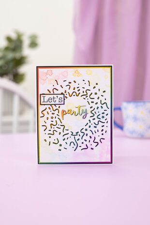 Crafter's Companion Confetti Cut In Dies Stamp & Die Party Balloon (CC-STD-PABA) (DISCONTINUED) Crafter's Companion Confetti Cut In Dies Stamp & Die Party Balloon (CC-STD-PABA) (DISCONTINUED)