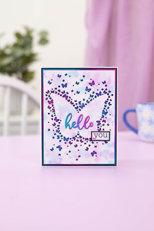 Crafter's Companion Confetti Cut In Dies Stamp & Die Hello Butterfly (CC-STD-HEBU) (DISCONTINUED) Crafter's Companion Confetti Cut In Dies Stamp & Die Hello Butterfly (CC-STD-HEBU) (DISCONTINUED)
