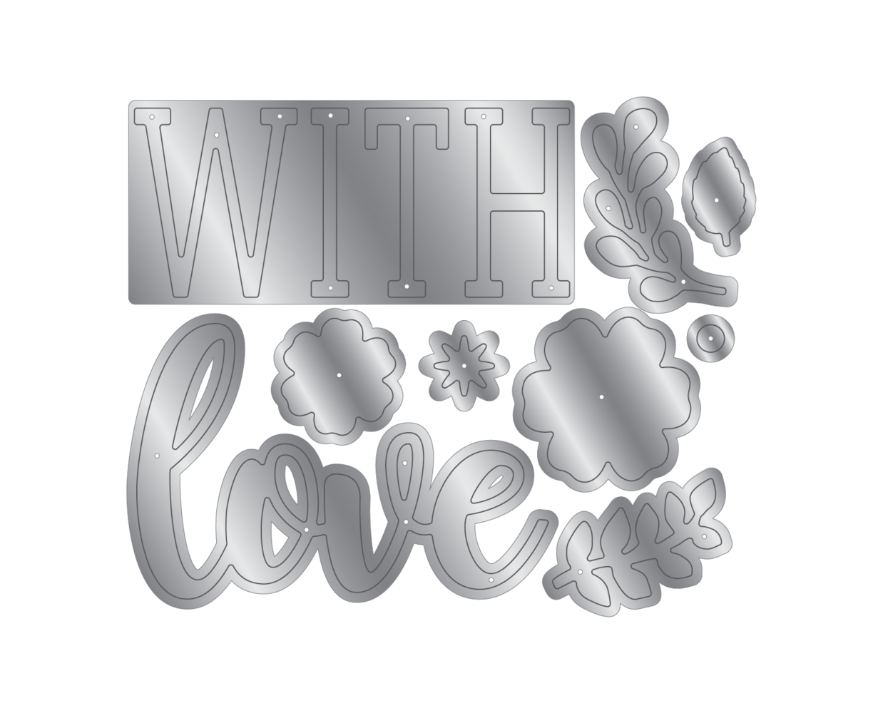 Crafter's Companion Seasonal CACD Stamps & Dies With Love Always (CC-STD-WILO) (DISCONTINUED) Crafter's Companion Seasonal CACD Stamps & Dies With Love Always (CC-STD-WILO) (DISCONTINUED)