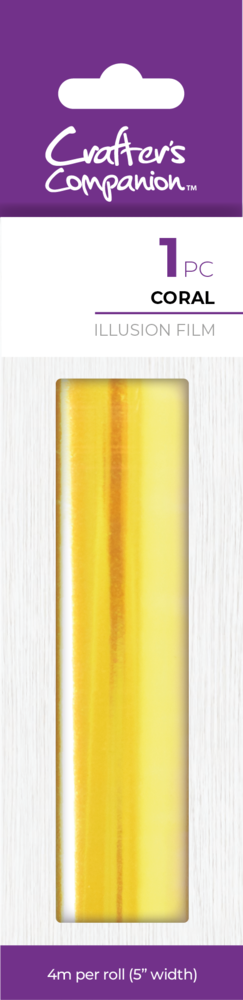 Crafter's Companion Fantasy Film Illusion Film Coral (CC-ILF-COR) (DISCONTINUED)