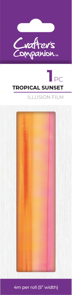 Crafter's Companion Fantasy Film Illusion Film Tropical Sunset (CC-ILF-TRSU) (DISCONTINUED)
