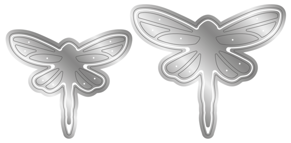 Crafter's Companion Fantasy Film Metal Dies Elements Splendid Dragonflies (CC-MD-ELE-SPDR) (DISCONTINUED)