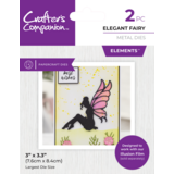 Crafter's Companion Fantasy Film Metal Dies Elements Elegant Fairy (CC-MD-ELE-ELFA) (DISCONTINUED)