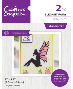Crafter's Companion Fantasy Film Metal Dies Elements Elegant Fairy (CC-MD-ELE-ELFA) (DISCONTINUED) Crafter's Companion Fantasy Film Metal Dies Elements Elegant Fairy (CC-MD-ELE-ELFA) (DISCONTINUED)