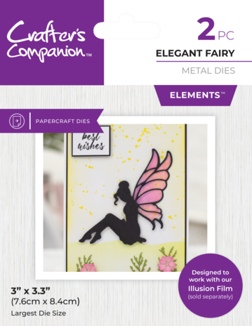 Crafter's Companion Fantasy Film Metal Dies Elements Elegant Fairy (CC-MD-ELE-ELFA) (DISCONTINUED) Crafter's Companion Fantasy Film Metal Dies Elements Elegant Fairy (CC-MD-ELE-ELFA) (DISCONTINUED)