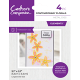 Crafter's Companion Fantasy Film Metal Dies Elements Contemporary Florals (CC-MD-ELE-COFL) (DISCONTINUED)