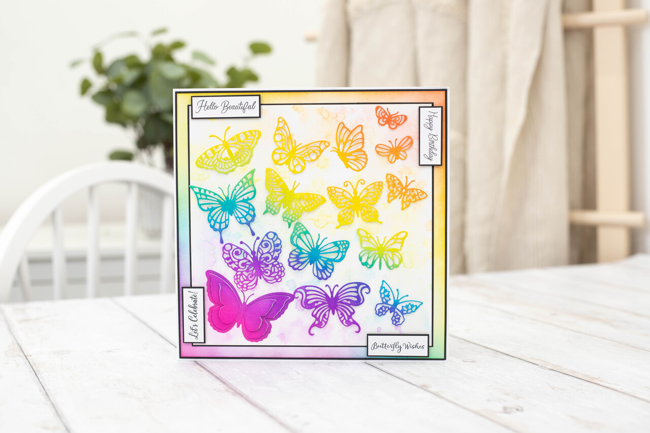 Crafter's Companion Butterfly Kaleidoscope Stamp & Die (CC-STD-BUKAL) (DISCONTINUED) Crafter's Companion Butterfly Kaleidoscope Stamp & Die (CC-STD-BUKAL) (DISCONTINUED)