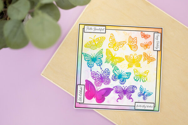 Crafter's Companion Butterfly Kaleidoscope Stamp & Die (CC-STD-BUKAL) (DISCONTINUED) Crafter's Companion Butterfly Kaleidoscope Stamp & Die (CC-STD-BUKAL) (DISCONTINUED)