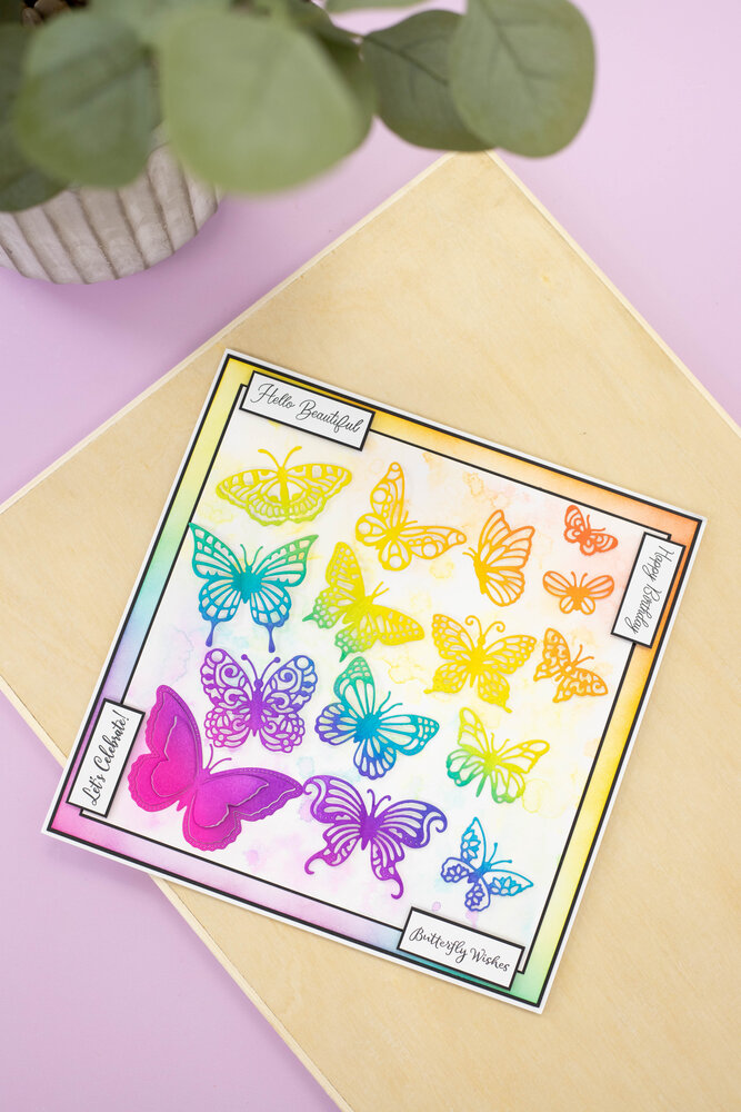 Crafter's Companion Butterfly Kaleidoscope Stamp & Die (CC-STD-BUKAL) (DISCONTINUED) Crafter's Companion Butterfly Kaleidoscope Stamp & Die (CC-STD-BUKAL) (DISCONTINUED)