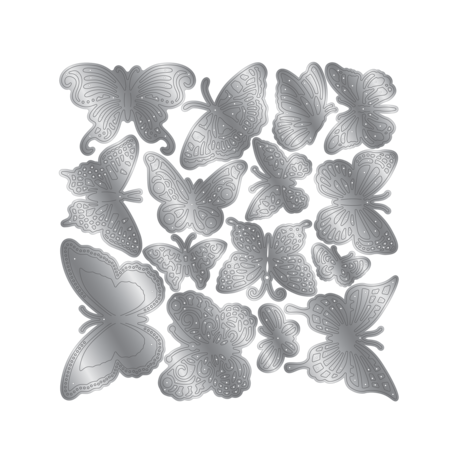 Crafter's Companion Butterfly Kaleidoscope Stamp & Die (CC-STD-BUKAL) (DISCONTINUED) Crafter's Companion Butterfly Kaleidoscope Stamp & Die (CC-STD-BUKAL) (DISCONTINUED)