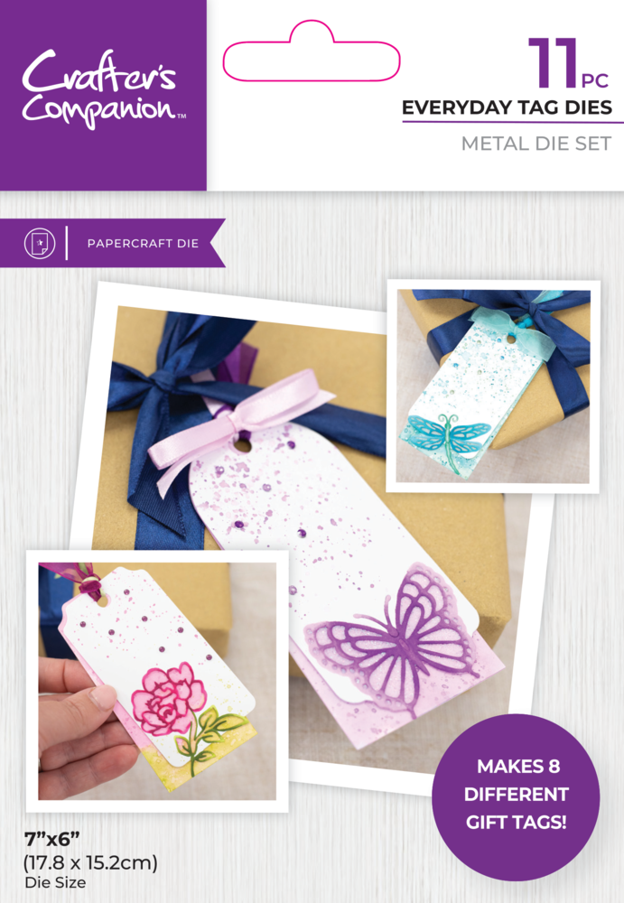 Crafter's Companion Everyday Tag Dies (CC-MD-ELE-EVTA) (DISCONTINUED) Crafter's Companion Everyday Tag Dies (CC-MD-ELE-EVTA) (DISCONTINUED)
