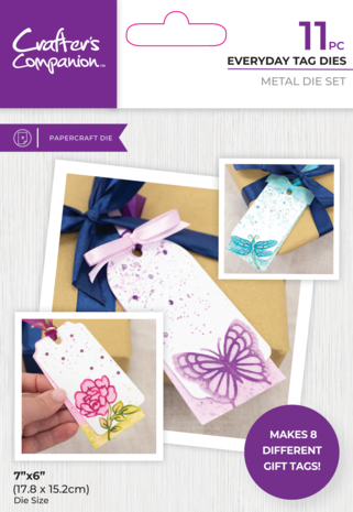 Crafter's Companion Everyday Tag Dies (CC-MD-ELE-EVTA) (DISCONTINUED) Crafter's Companion Everyday Tag Dies (CC-MD-ELE-EVTA) (DISCONTINUED)