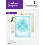 Crafter's Companion Decorative Lotus Mask (CC-MASK-DELOT) (DISCONTINUED)