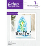 Crafter's Companion Peacock Feathers Mask (CC-MASK-PEFEA) (DISCONTINUED)