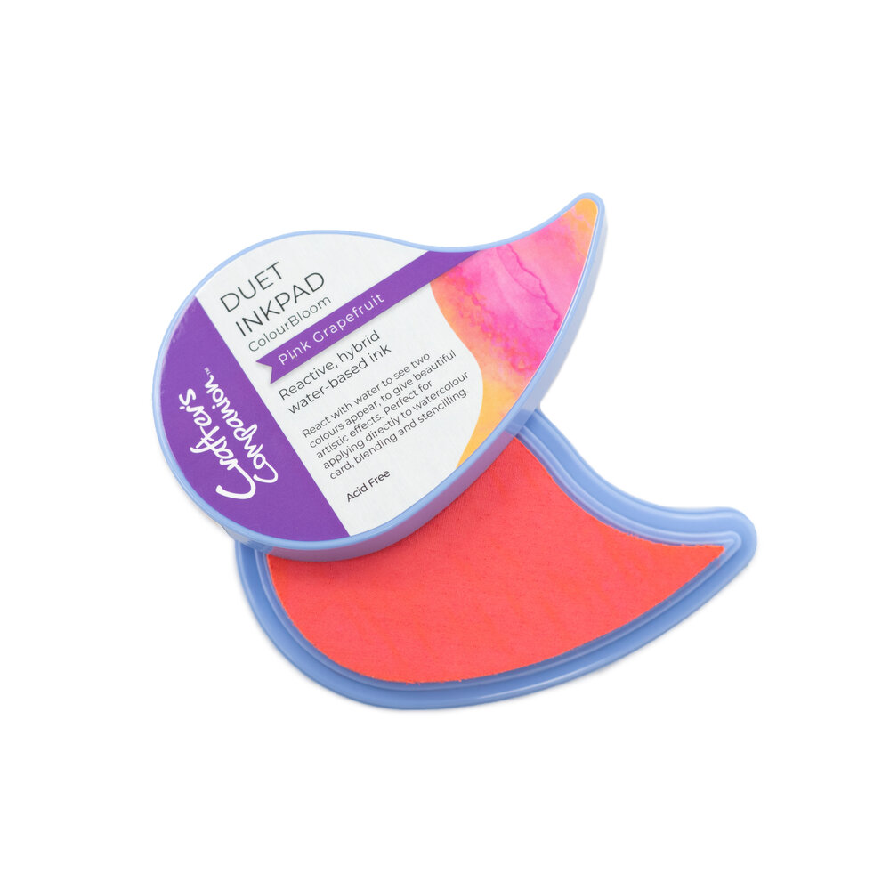 Crafter's Companion Duet ColourBloom Inkpad Pink Grapefruit (CC-IP-DUCB-PIGR) (DISCONTINUED)