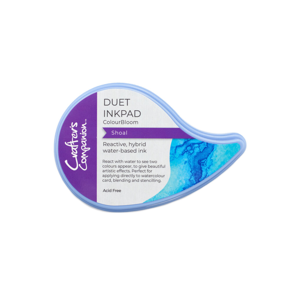 Crafter's Companion Duet ColourBloom Inkpad Shoal (CC-IP-DUCB-SHOA) (DISCONTINUED)
