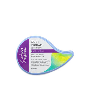 Crafter's Companion Duet ColourBloom Inkpad Willow River (CC-IP-DUCB-WIRI) (DISCONTINUED)