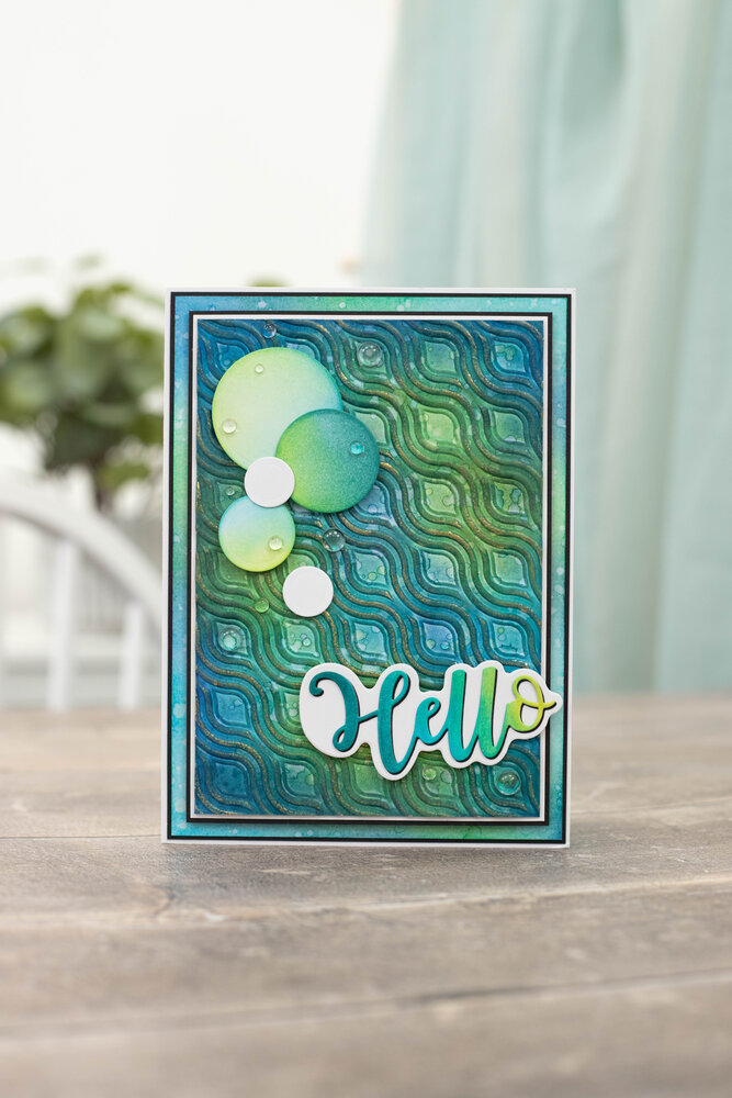 Crafter's Companion Bold 3D Folders 5x7 Inch 3D Embossing Folder Contemporary Waves (CC-EF5-3D-COWA) (DISCONTINUED) Crafter's Companion Bold 3D Folders 5x7 Inch 3D Embossing Folder Contemporary Waves (CC-EF5-3D-COWA) (DISCONTINUED)