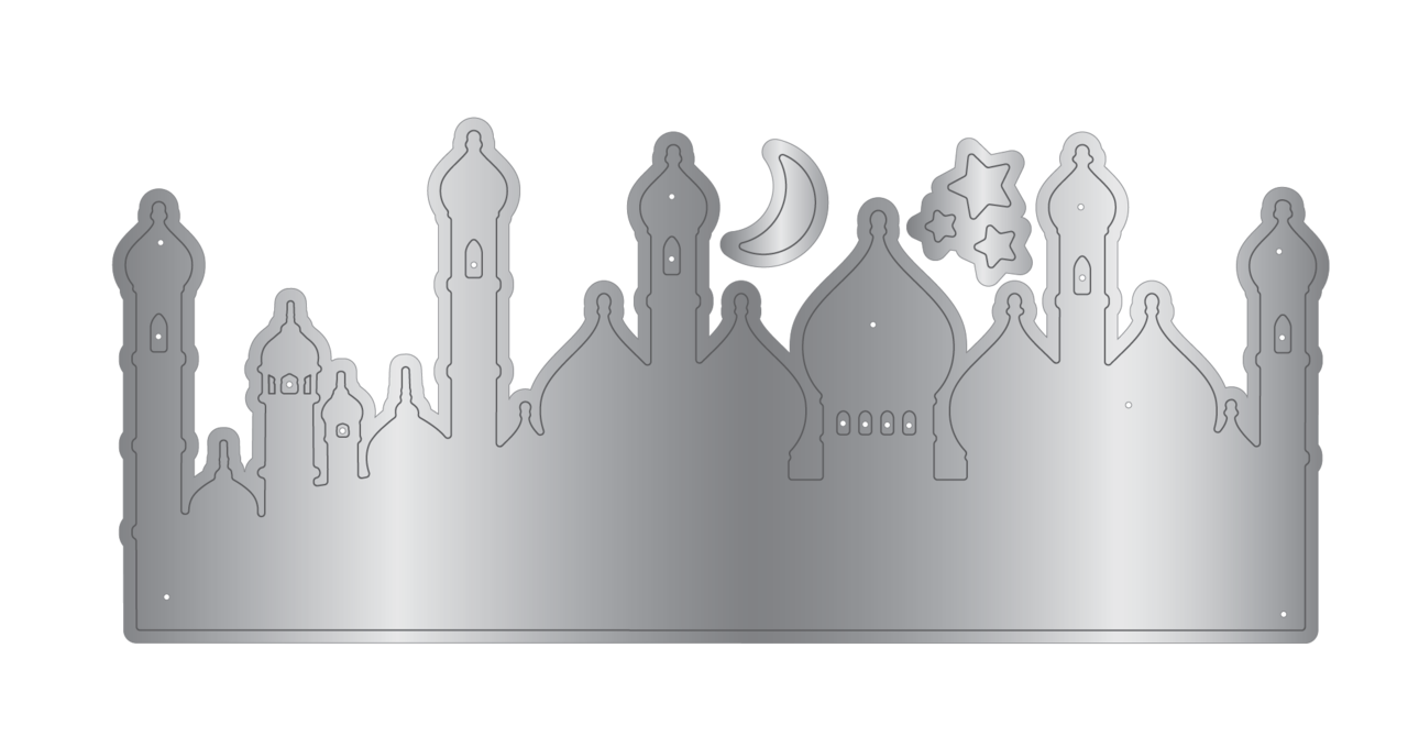 Crafter's Companion Arabian Nights Metal Dies Silhouette Skyline (AN-MD-SISK) (DISCONTINUED) Crafter's Companion Arabian Nights Metal Dies Silhouette Skyline (AN-MD-SISK) (DISCONTINUED)